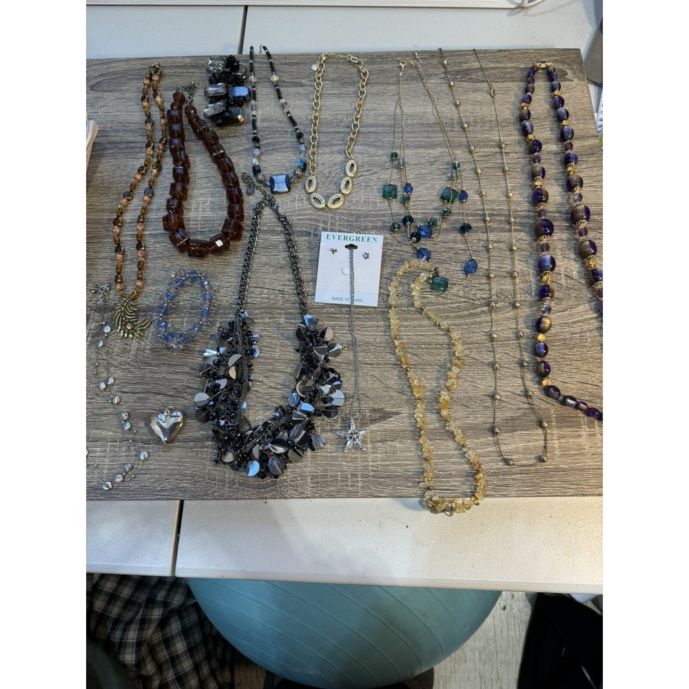 14 Piece NEW Costume Jewelry Lot Bundle Stunning And Unique! NICE